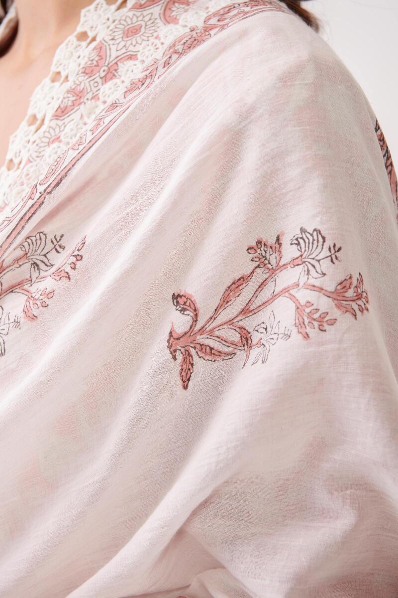 Gauhar Gulshan Sanganeri Dupatta