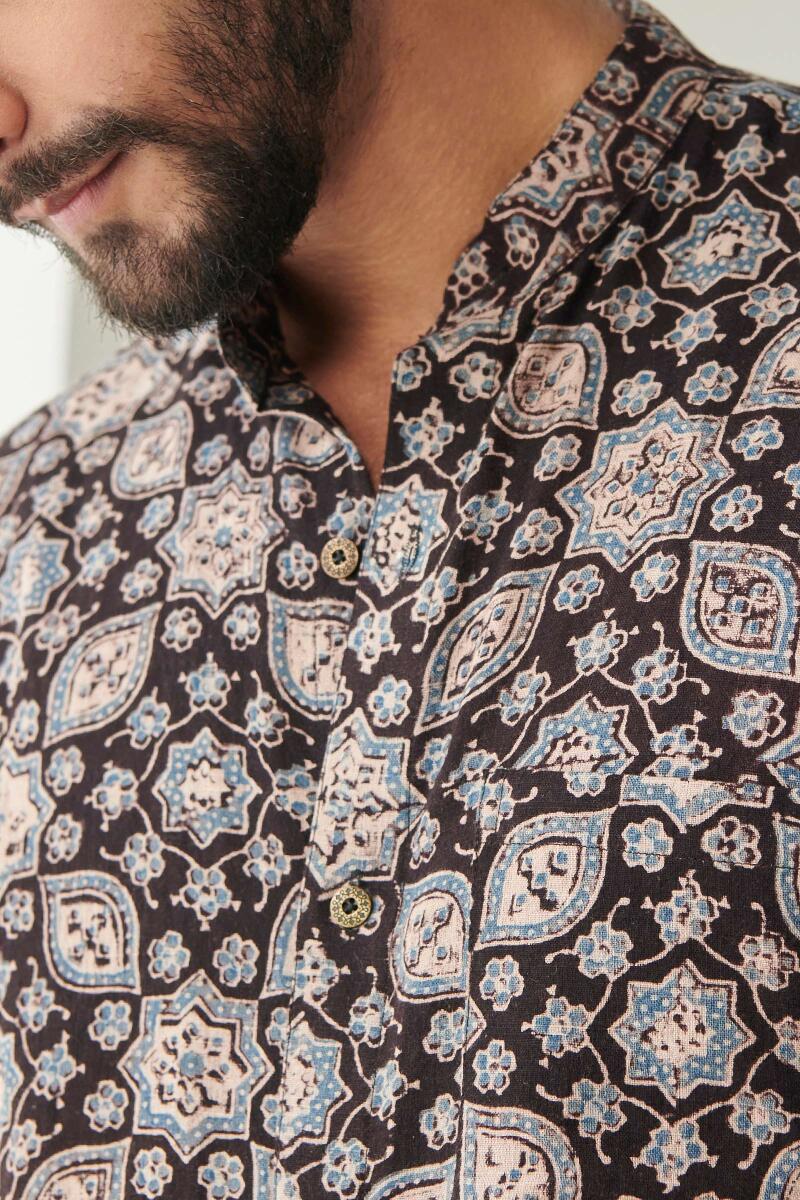 Zaid Mahin Ajrak Shirt