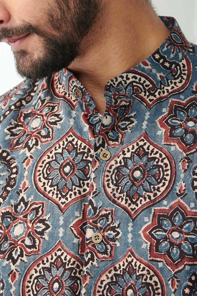 Zaid Fawad Ajrak Shirt