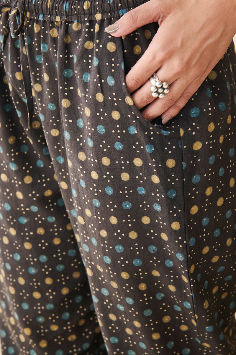 Sehra Farhat Ajrak Narrow Pants