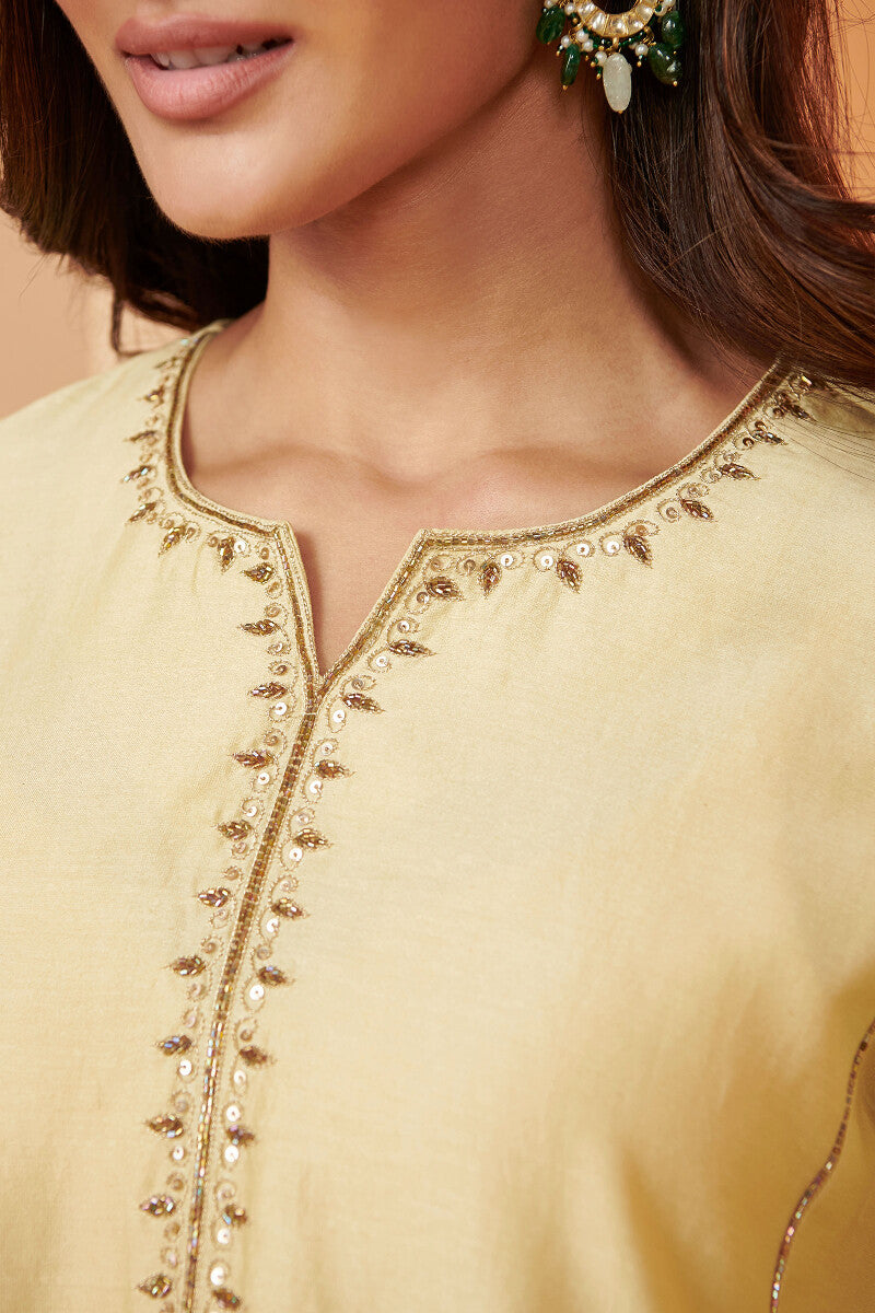 Shirin Jasmina Chanderi Kurta