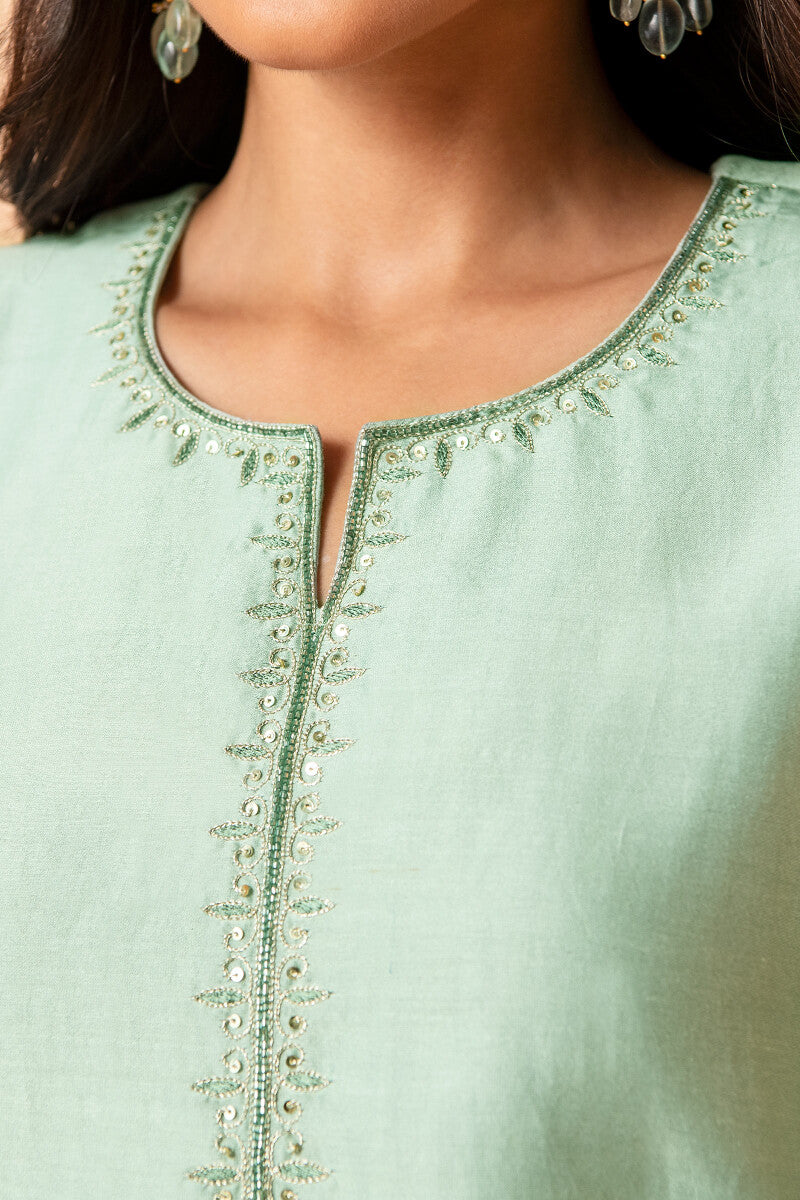 Shirin Yasmeen Chanderi Kurta