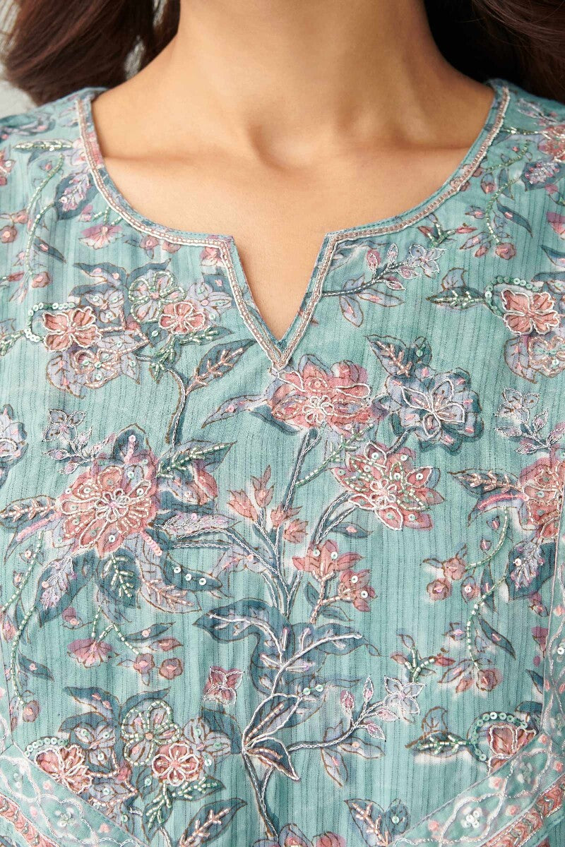 Nasrine Azaira Sanganeri Kurta