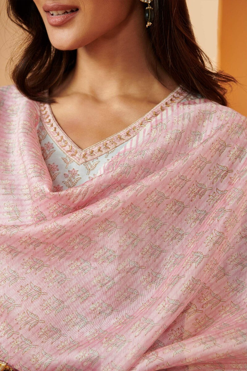Shirin Asfara Sanganeri Chanderi Dupatta