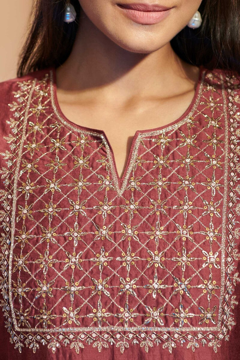 Shirin Shanaya Chanderi Kurta