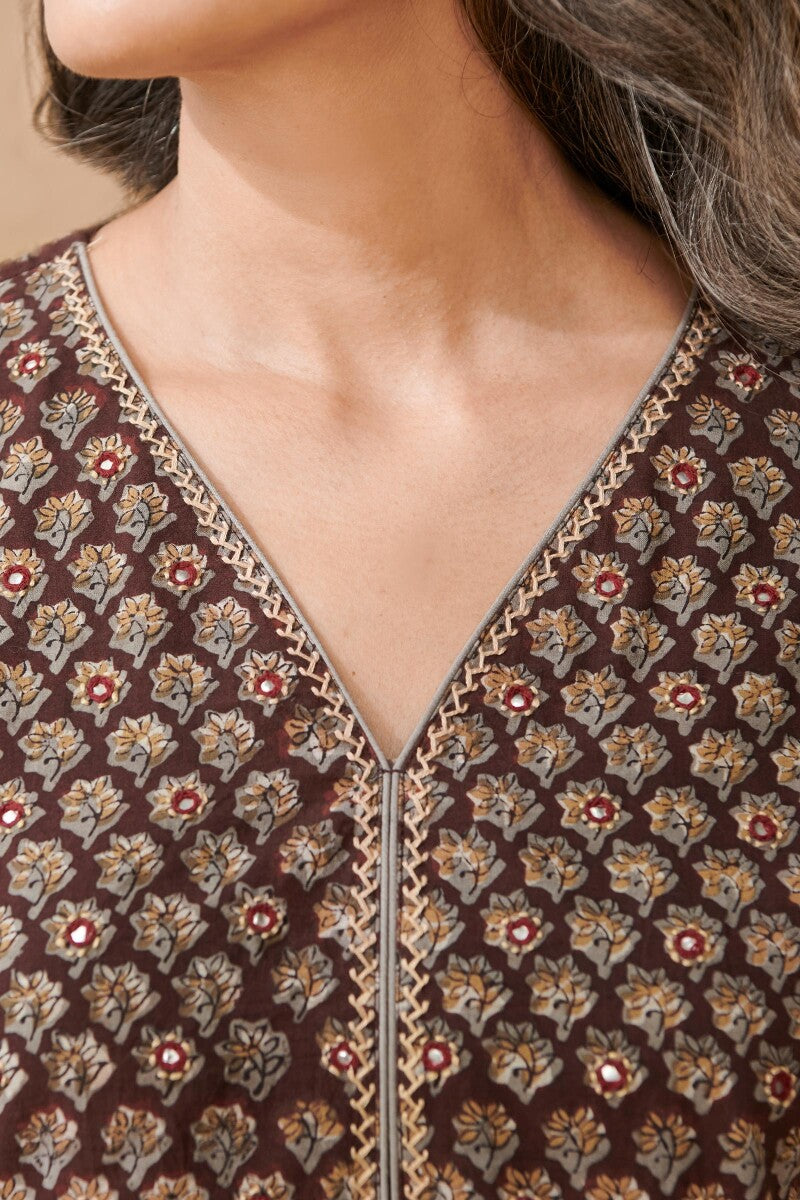 Sehra Nafisa Bagru Kurta