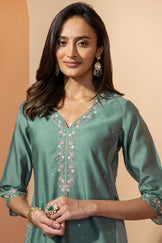 Shirin Zenia Chanderi Kurta