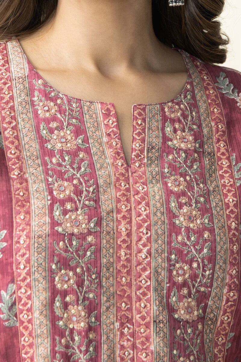 Nasrine Naaz Sanganeri Kurta