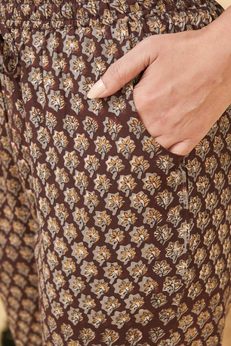 Sehra Nafisa Bagru Narrow Pants