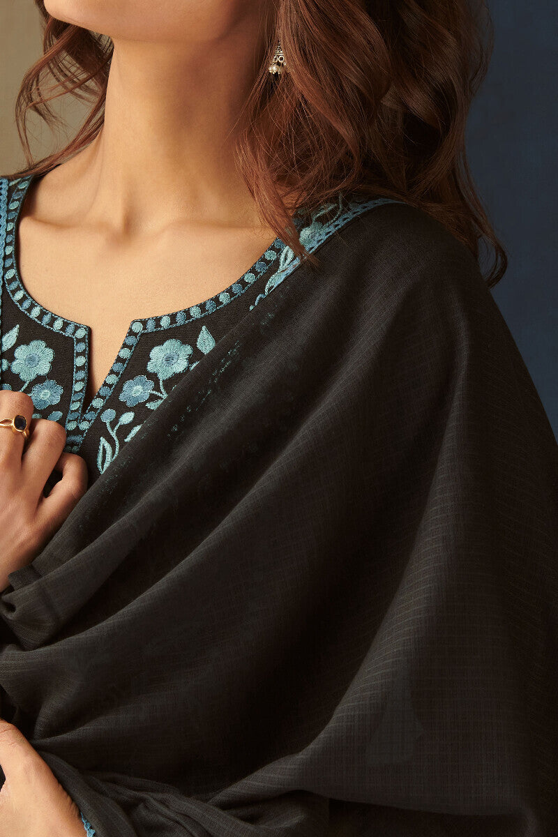 Roza Seerat Black Dupatta