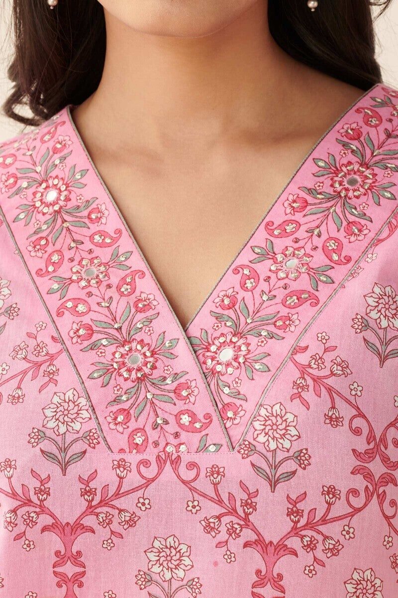 Rosheen Mahnoor Sanganeri Kurta