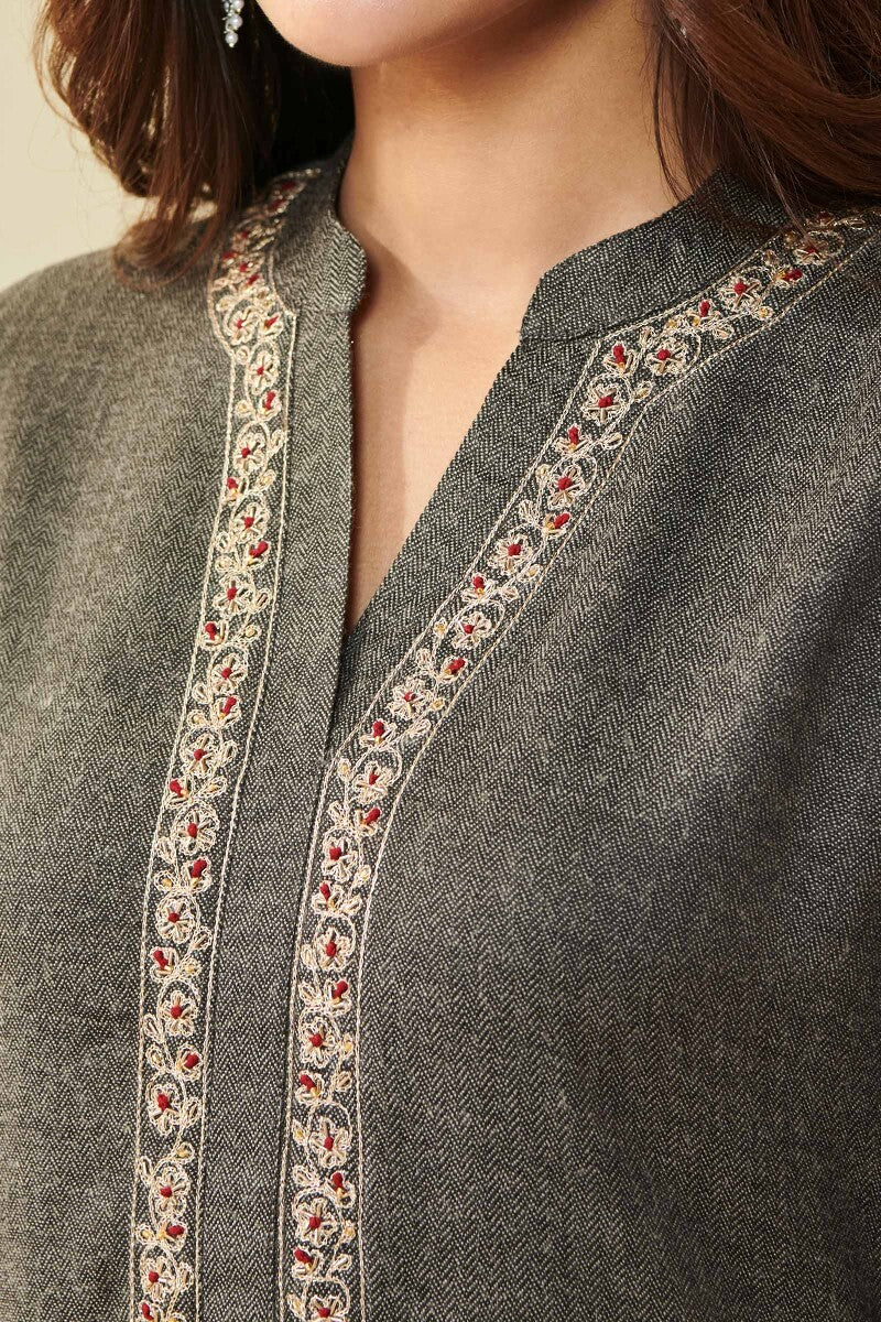 Naadirah Ruhani Faux Wool Kurta