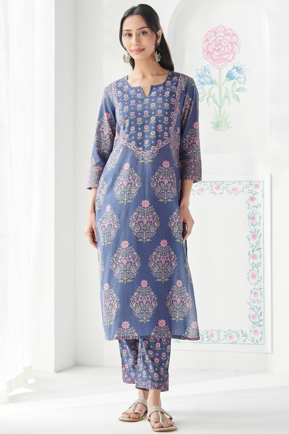 Gulbahar Fizah Kurta