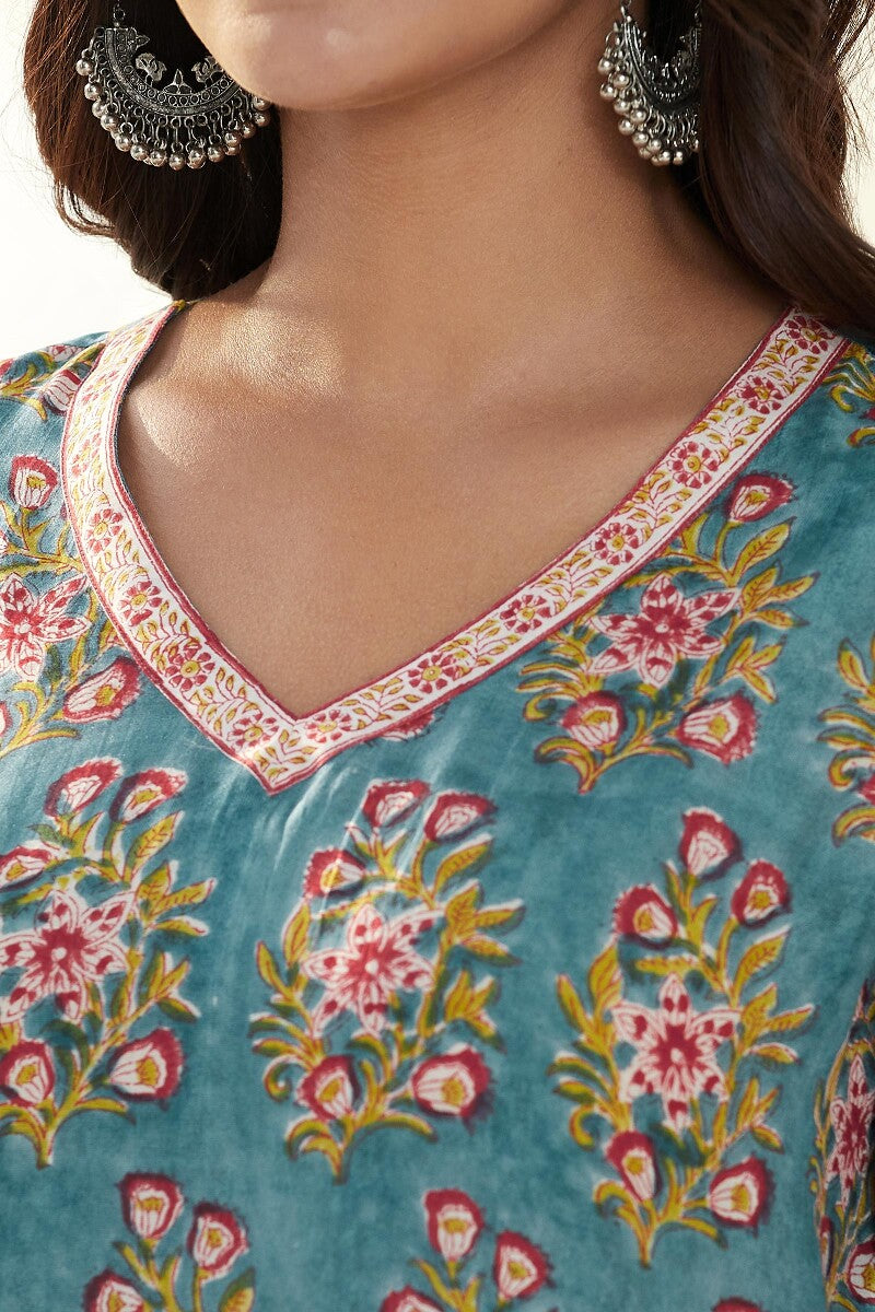 Nasrine Farnaz Sanganeri Modal Kurta