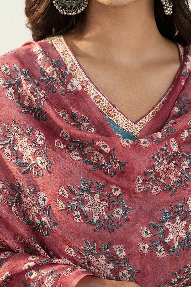 Nasrine Farnaz Sanganeri Modal Dupatta