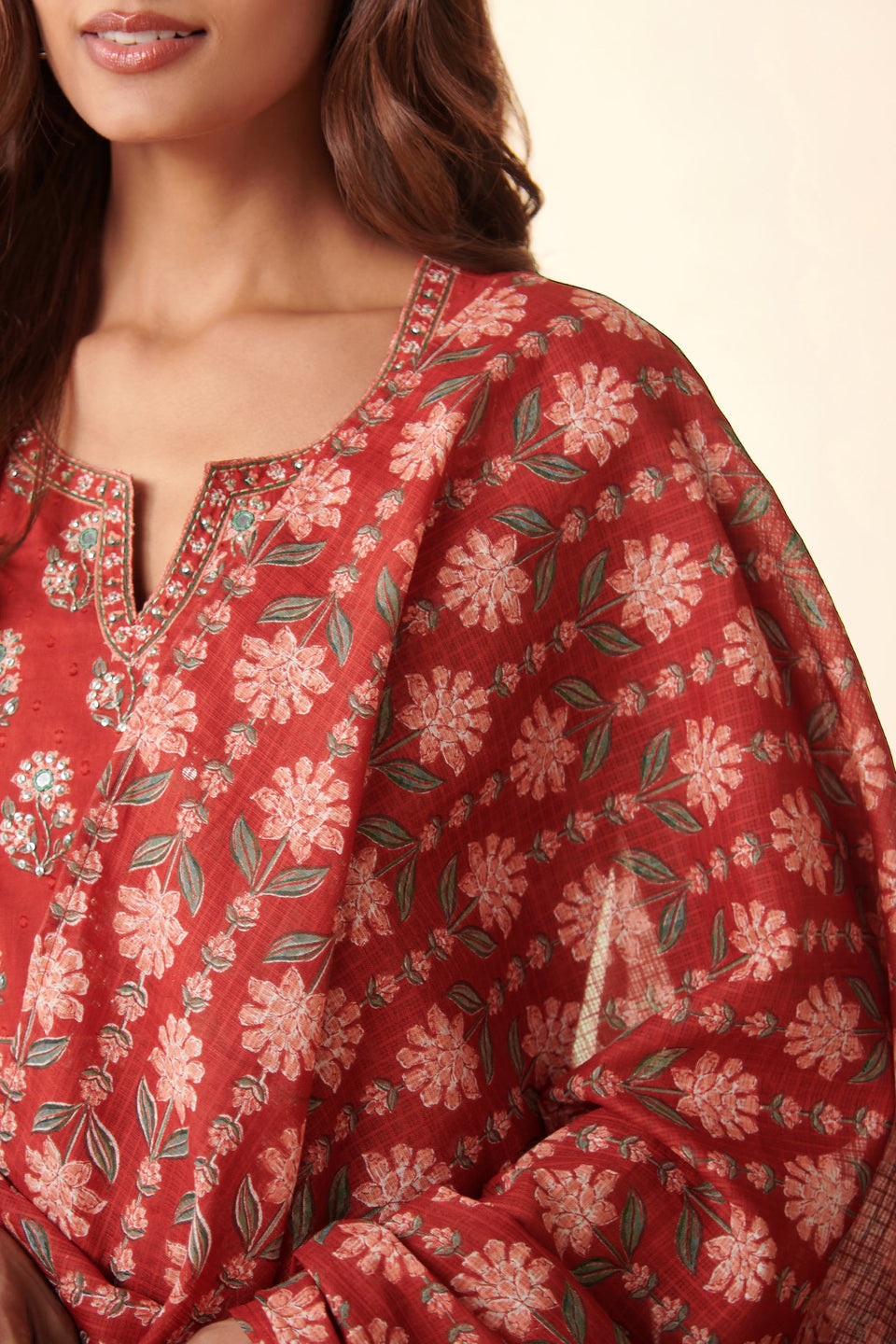 Gulbarg Yana Sanganeri Dupatta