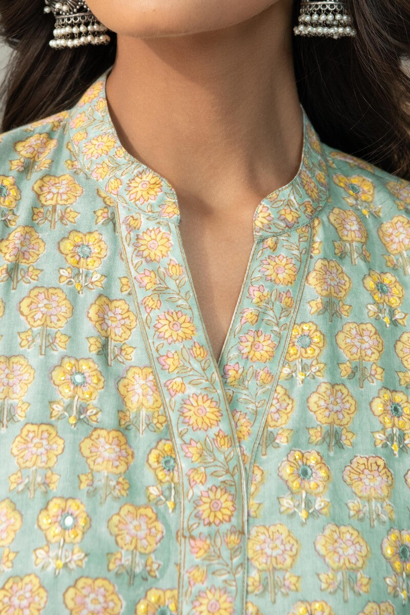 Gulshan Bagh Sanganeri Kurta