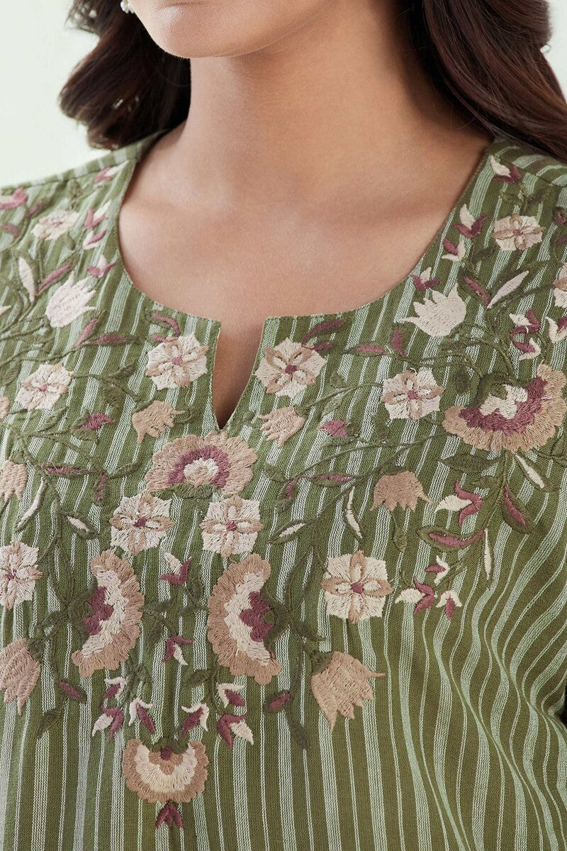 Roza Mehar Handloom Kurta