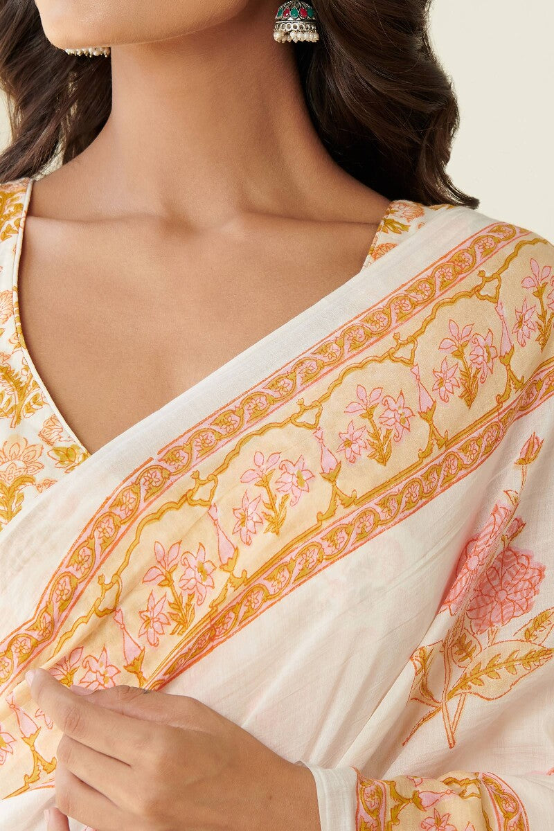 Gulbarg Rahida Sanganeri Saree
