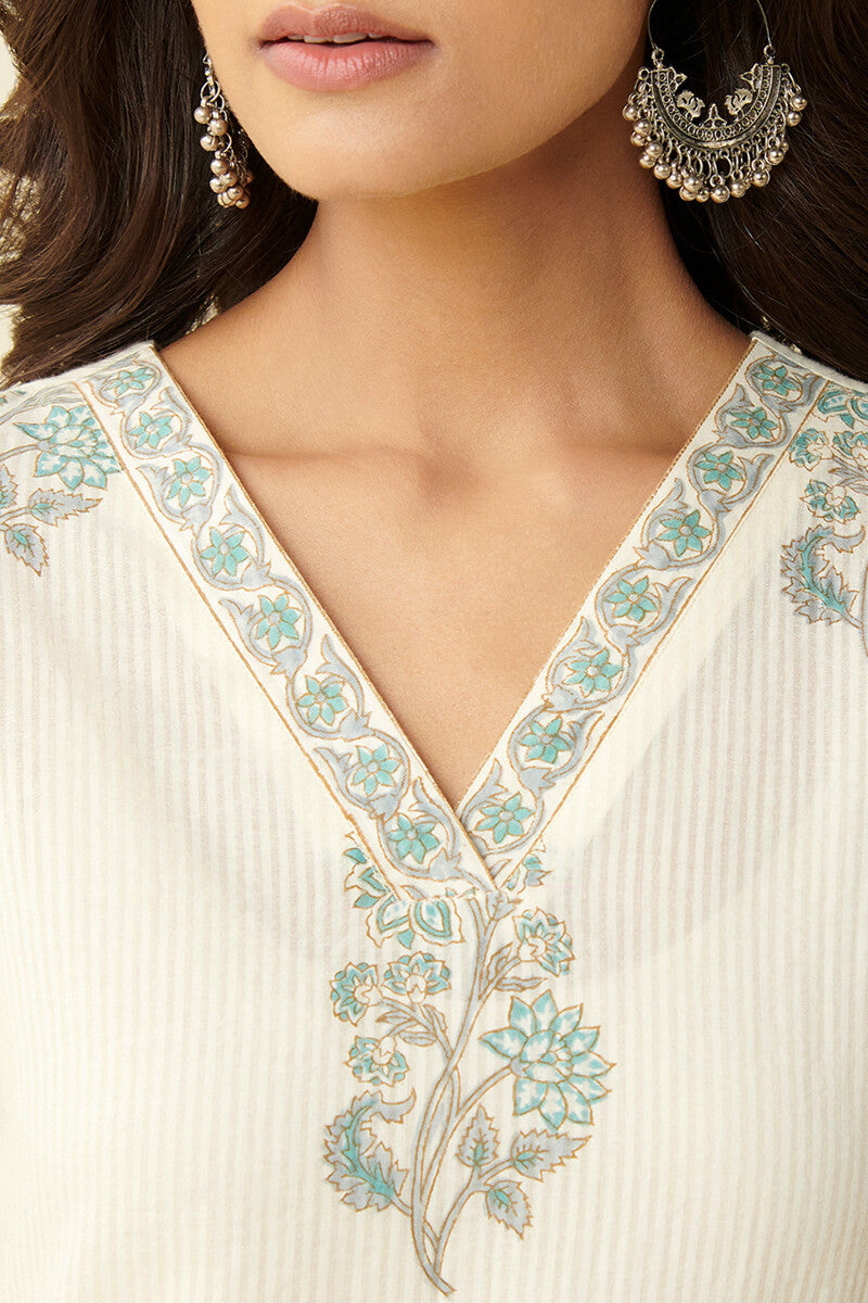 Nasrine Firoza Sanganeri Kurta