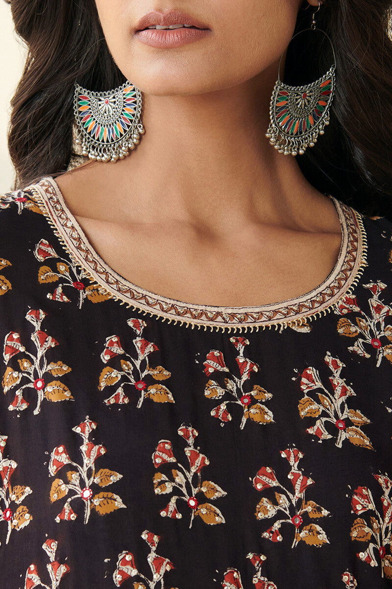 Sehra Kashaf Bagru Kurta