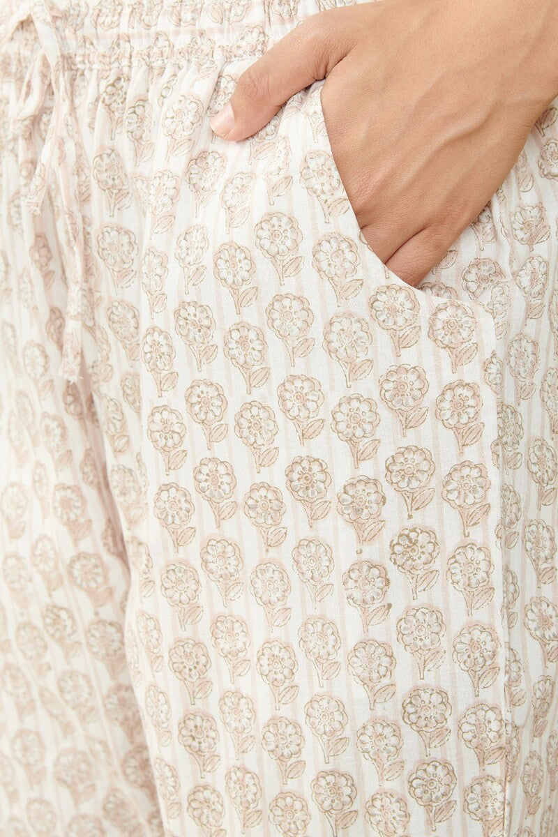 Isfahan Ferhia Sanganeri Narrow Pants