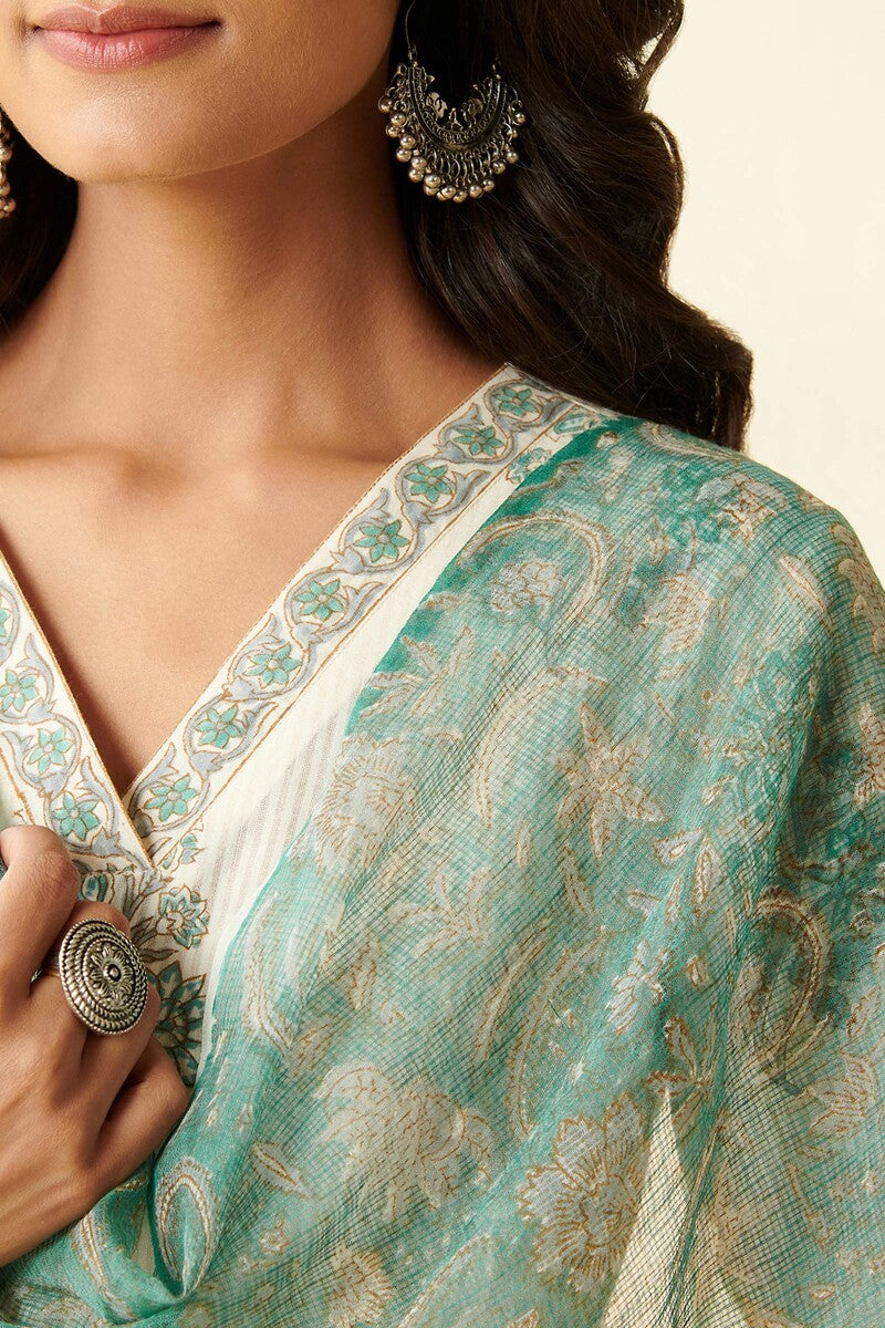 Nasrine Firoza Sanganeri Dupatta