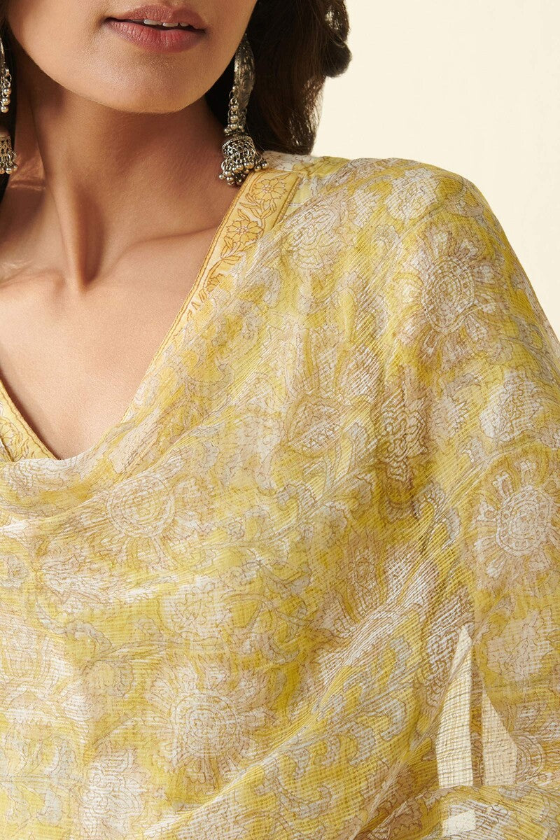 Isfahan Ferhia Sanganeri Kota Dupatta