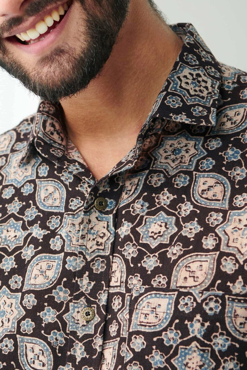 Zaid Aayan Ajrak Shirt