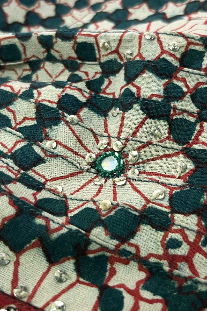 Sehra Mehreen Bagru Kurta