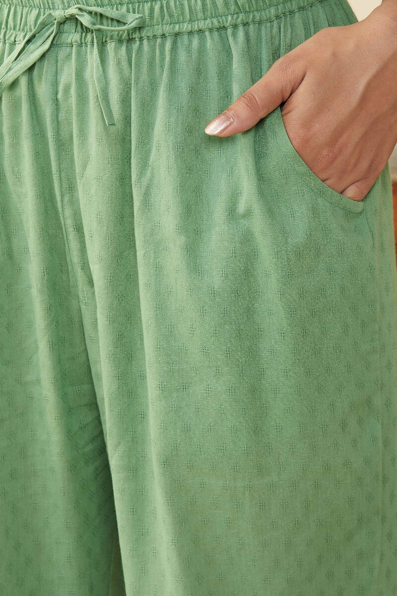 Gulnaz Seher Dobby Narrow Pants