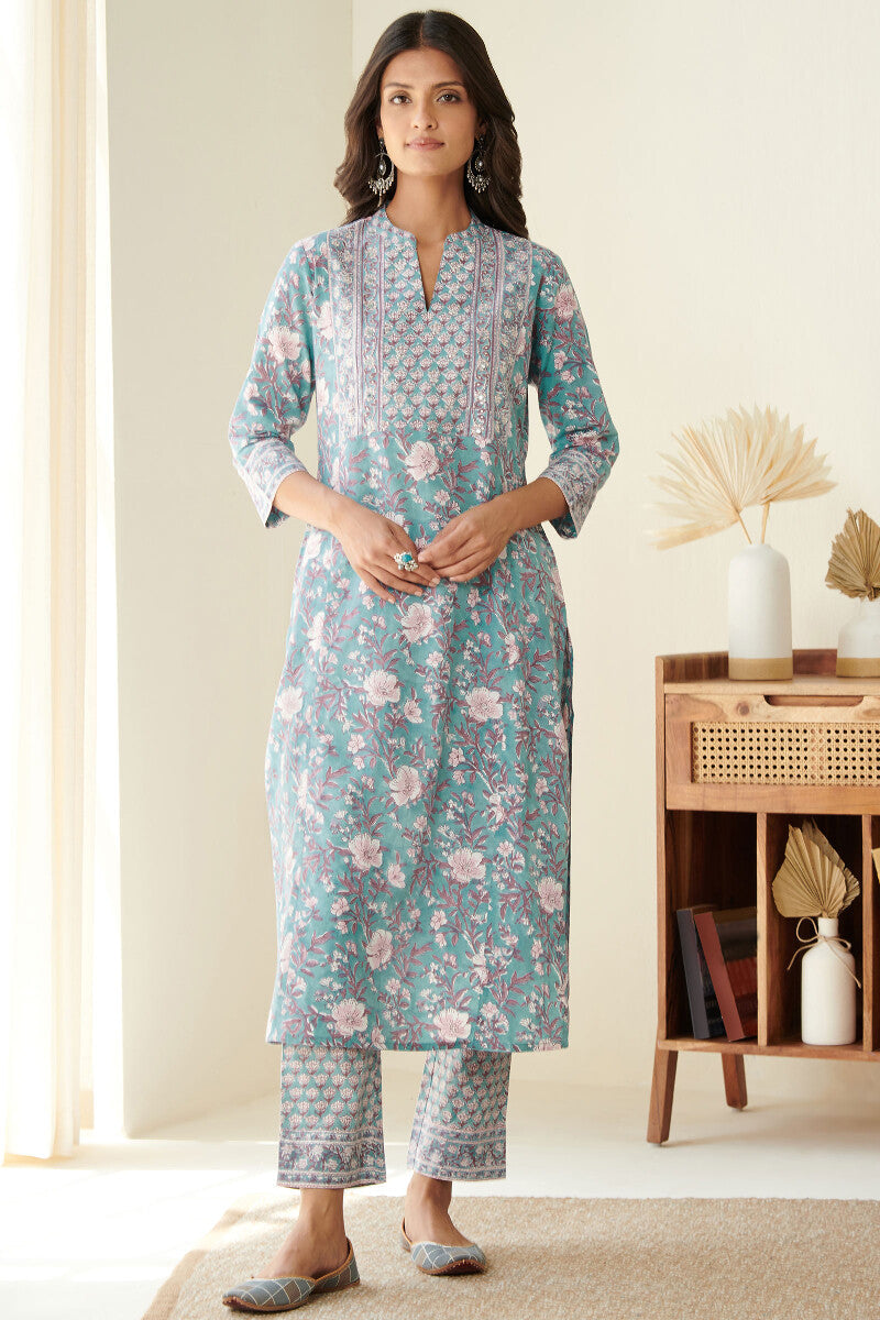 Gulshan Bagh Mahira Sanganeri Kurta