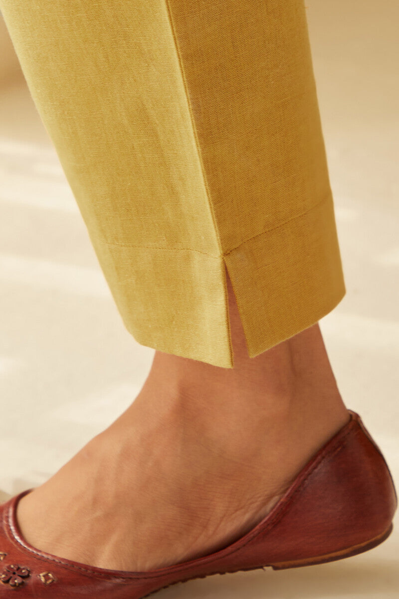 Sehra Seher Mustard Narrow Pants