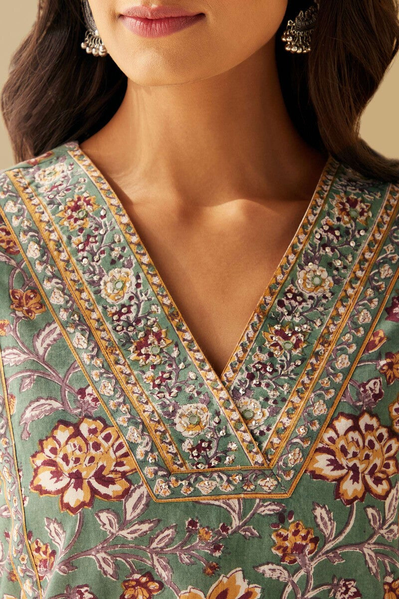 Gauhar Afra Sanganeri Kurta