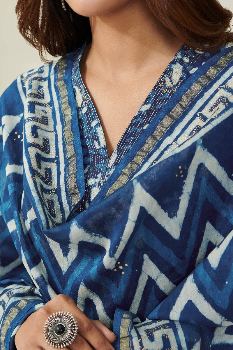 Sehra Asmara Dabu Chanderi Dupatta