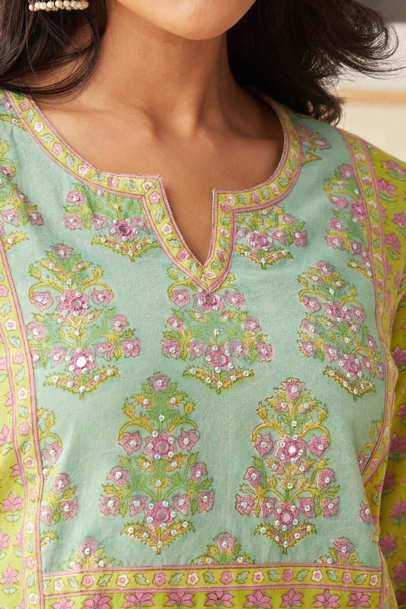 Rosheen Fizah Sanganeri Kurta