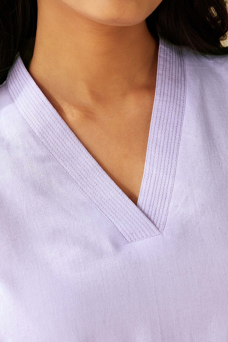 Roza Jia Purple Kurta