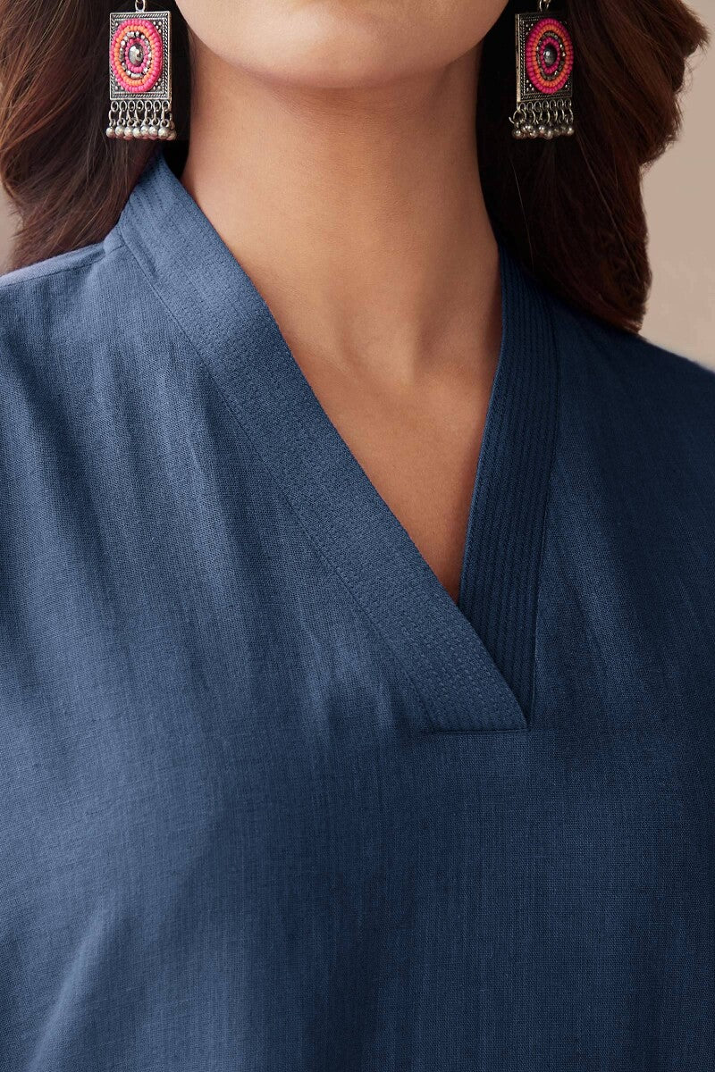 Roza Seher Twilight Blue Kurta