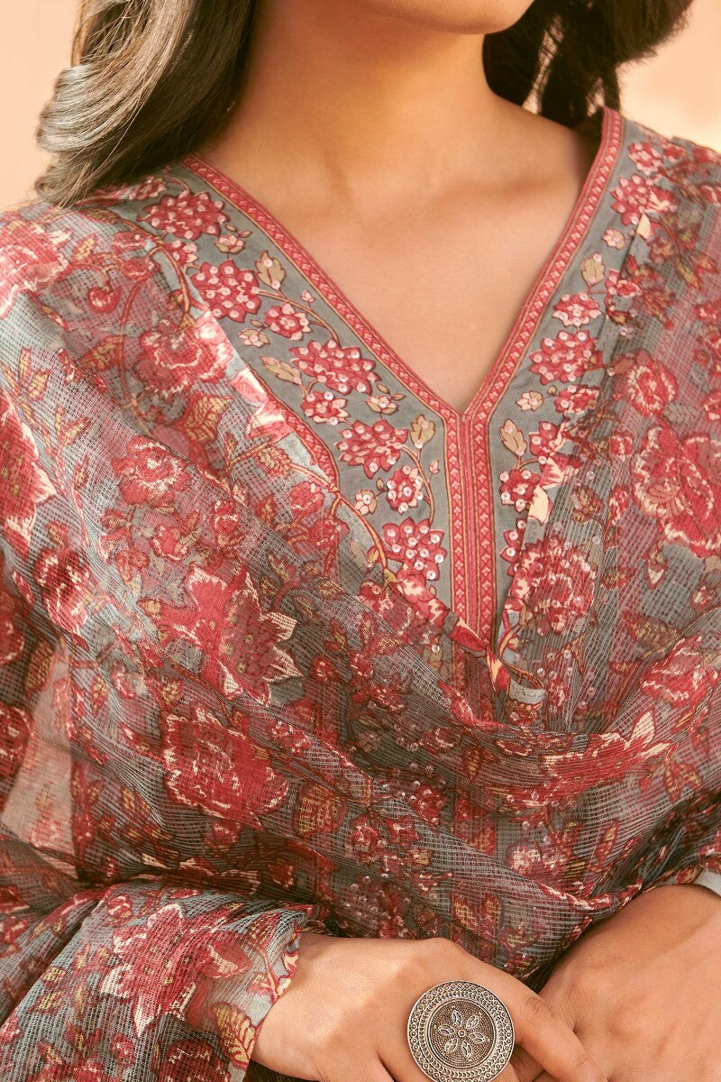 Nasrine Zeenat Sanganeri Dupatta