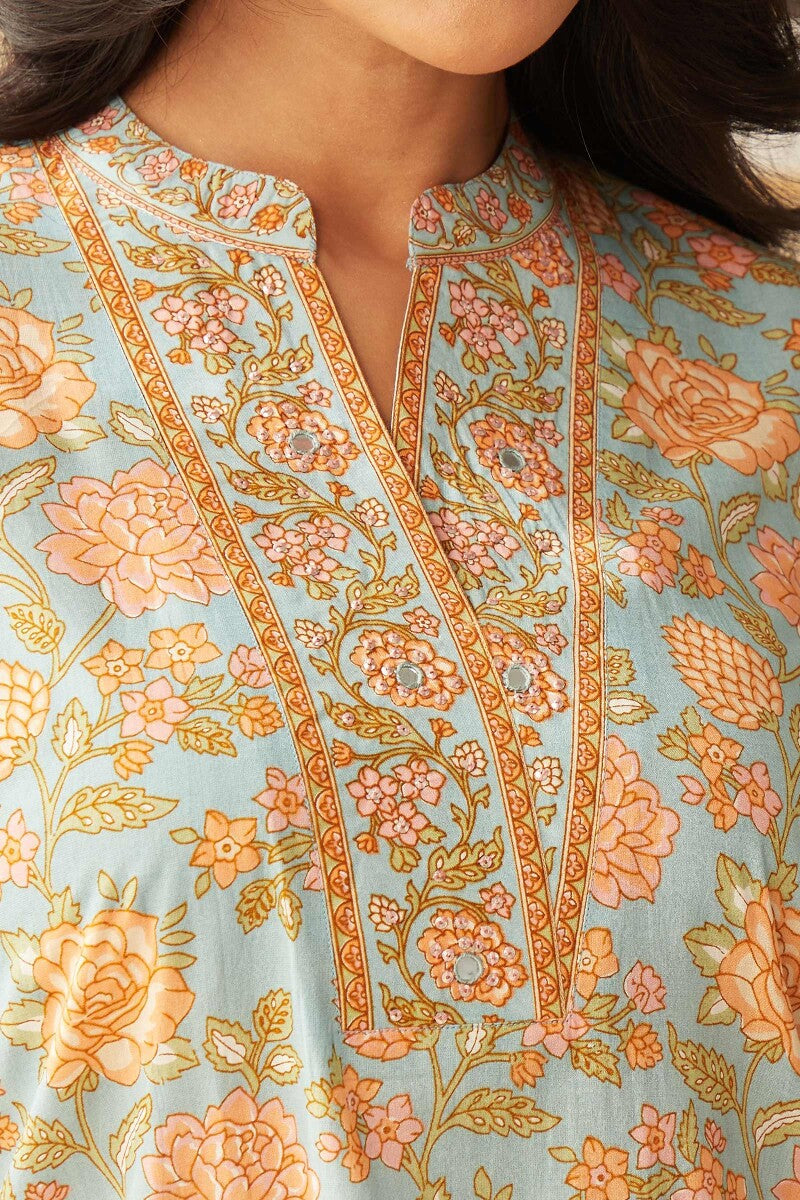 Rosheen Zaria Sanganeri Kurta