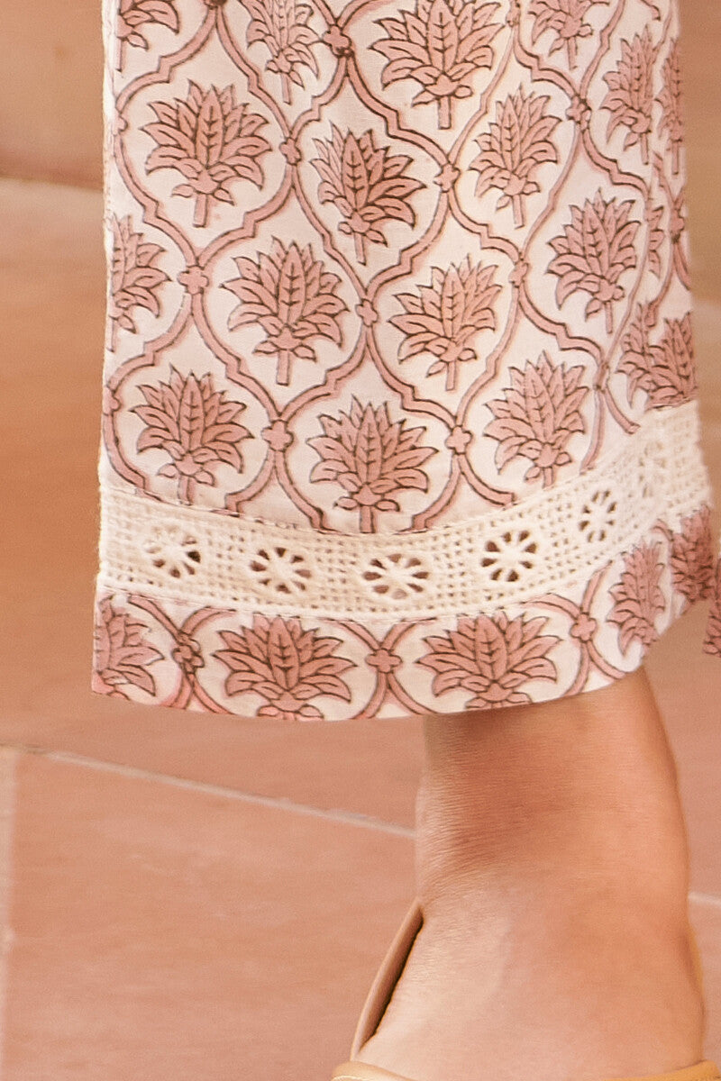 Gauhar Gulshan Sanganeri Narrow Pants