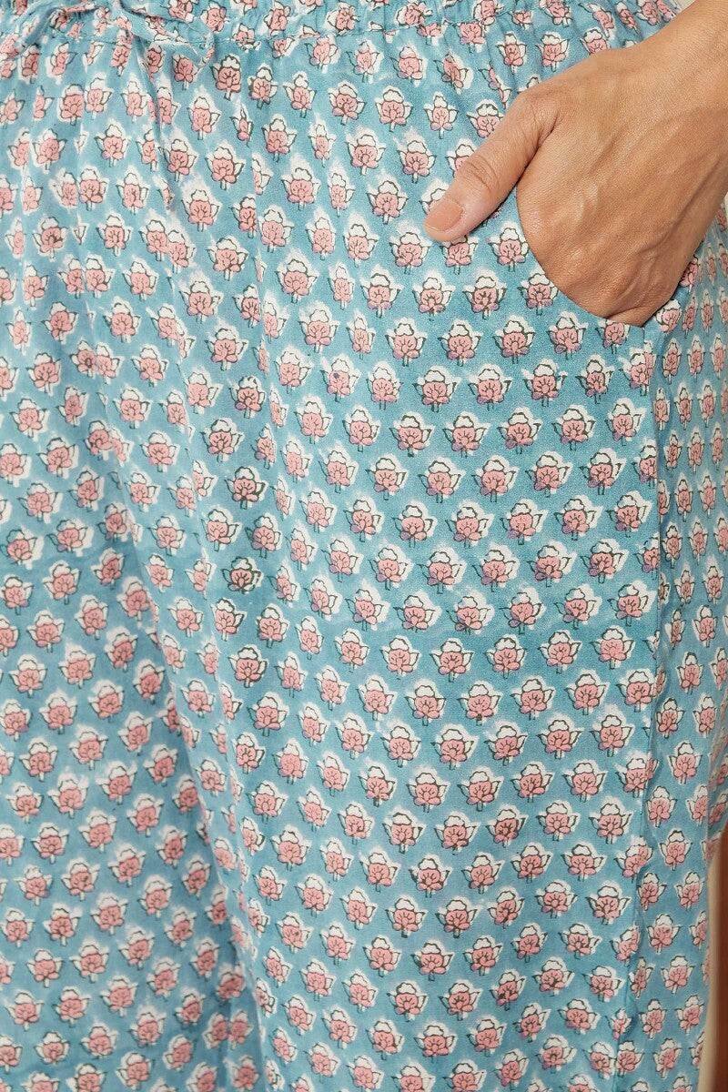 Nausheen Zeenat Sanganeri Narrow Pants