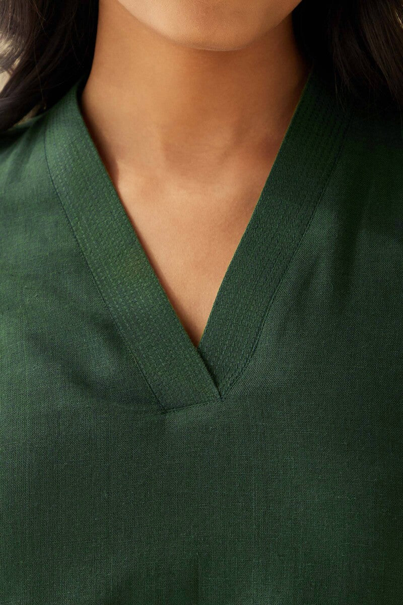 Roza Seher Green Top