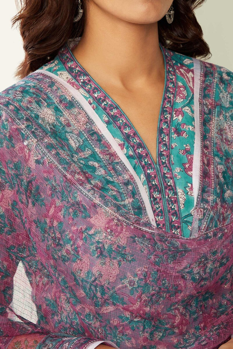 Gulzar Aaira Sanganeri Kota Dupatta