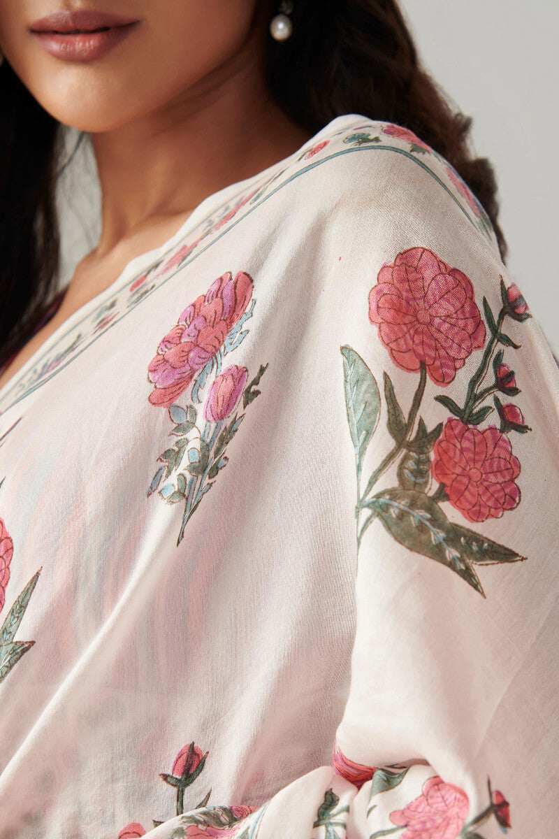 Gulbarg Zoraya Chanderi Saree