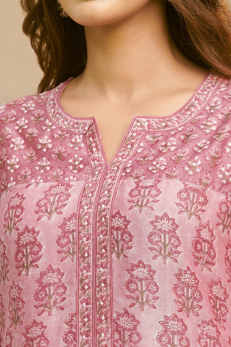 Mehrunissa Aliah Chanderi Kurta