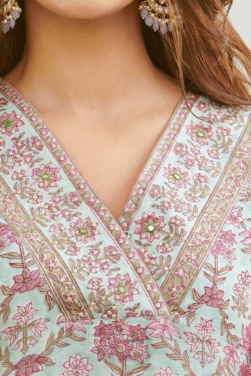 Mehrunissa Shazia Chanderi Kurta