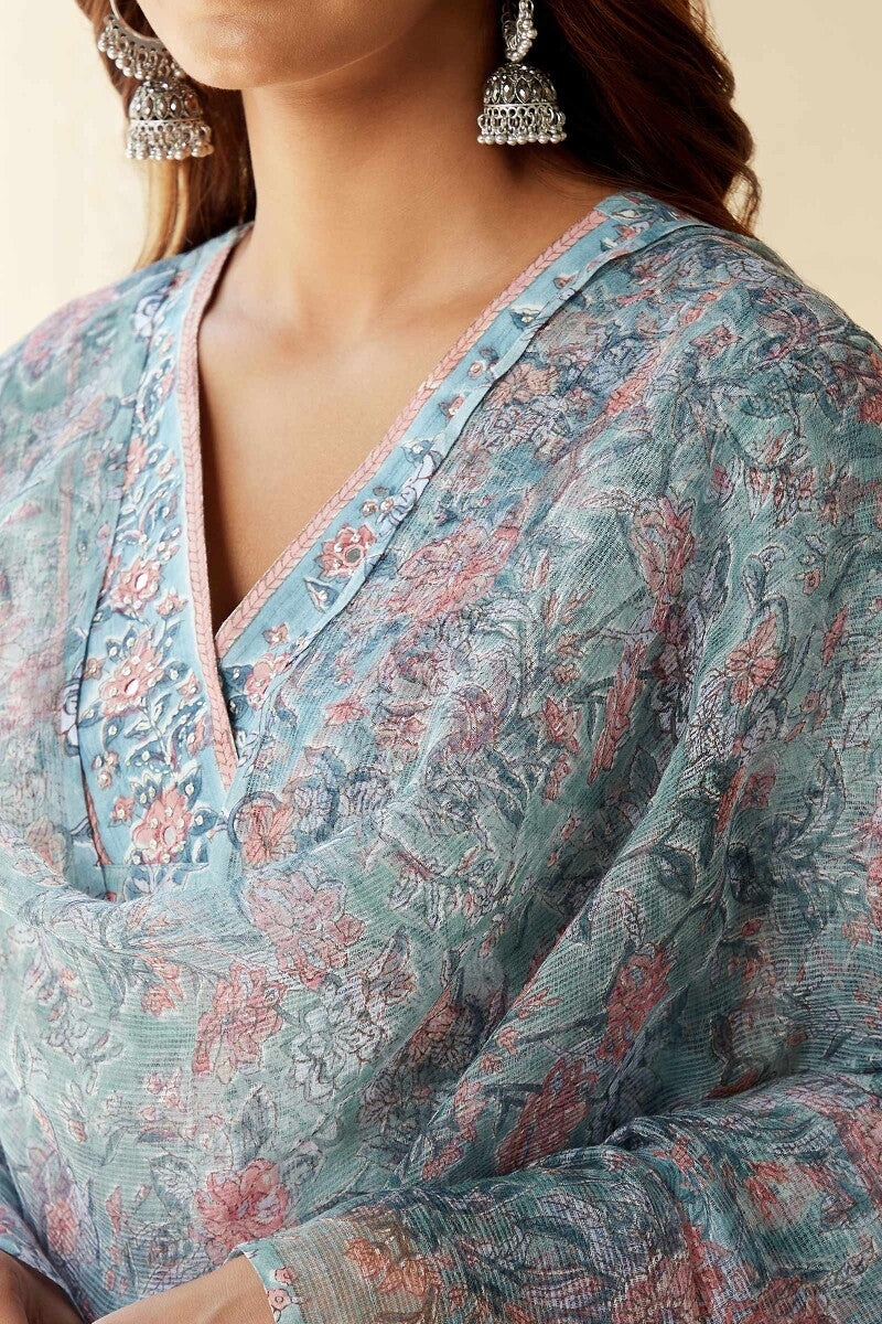 Nasrine Mahi Sanganeri Kota Dupatta