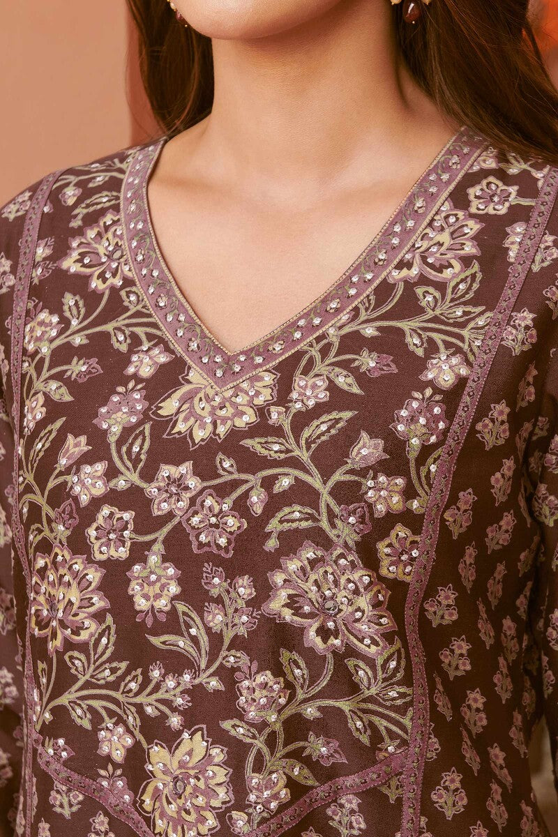 Mehrunissa Inaaya Chanderi Kurta