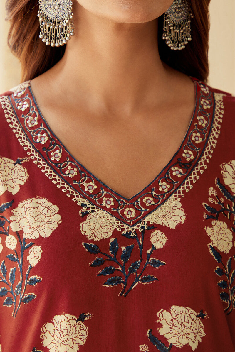 Sehra Rehmat Bagru Kurta